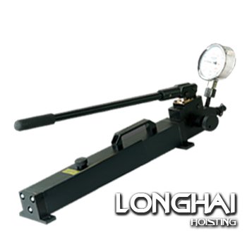 帶壓力表手動液壓泵