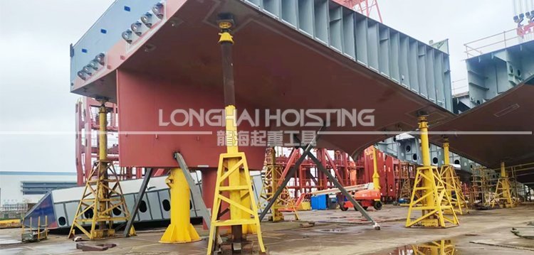 SJS型螺旋千斤頂使用案例 SJS型螺旋千斤頂使用案例