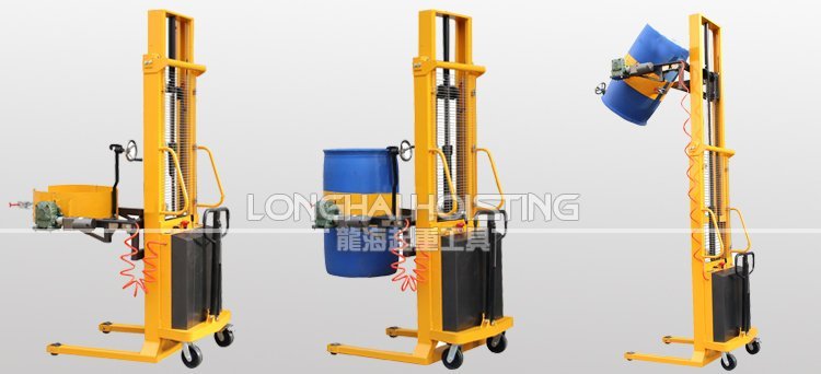 LYL450A電動油桶翻轉車 LYL450A電動油桶翻轉車