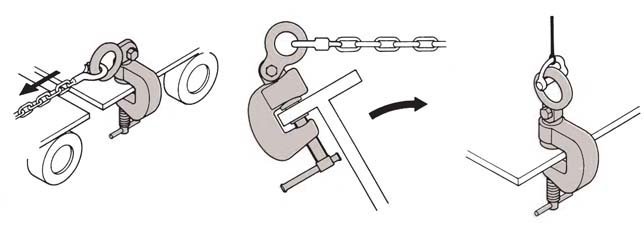 三木HP-Y螺旋鎖緊鋼板吊鉗使用案例 三木HP-Y螺旋鎖緊鋼板吊鉗使用案例