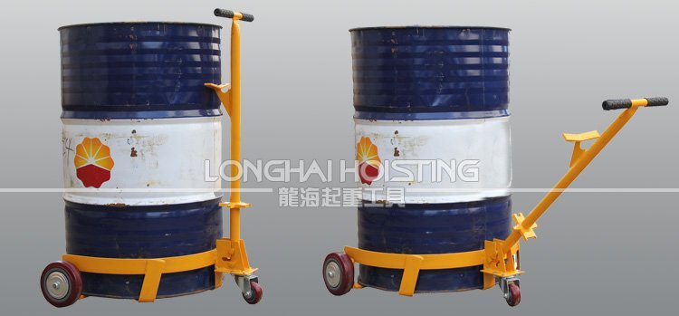 低位油桶搬運(yùn)車使用案例 低位油桶搬運(yùn)車使用案例