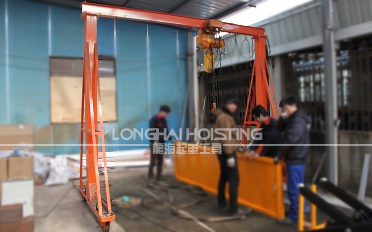 移動式龍門吊架