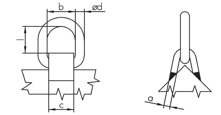TAPSK型JDT焊接式吊點
