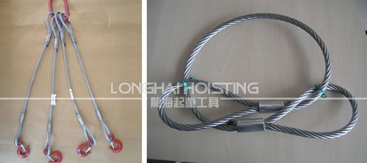 四肢鋼絲繩成套索具實(shí)物