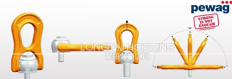 PLBW培瓦克重型旋轉(zhuǎn)吊環(huán)吊裝 PLBW培瓦克重型旋轉(zhuǎn)吊環(huán)吊裝