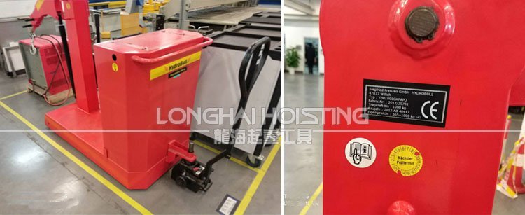 重型手動液壓小吊車實物 重型手動液壓小吊車實物