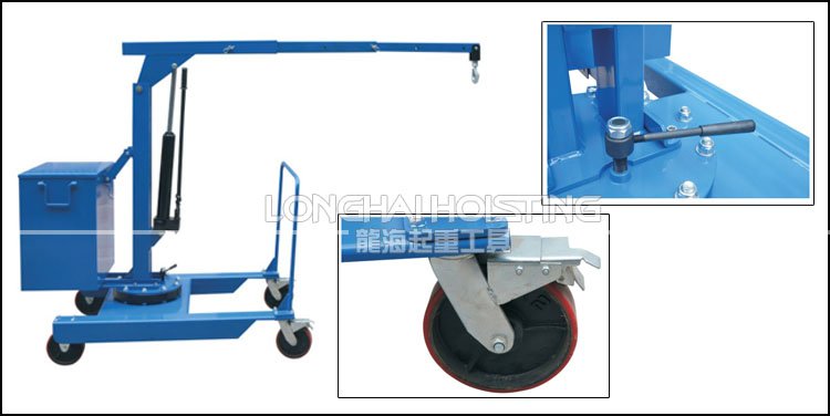 龍升旋轉液壓小吊車 龍升旋轉液壓小吊車