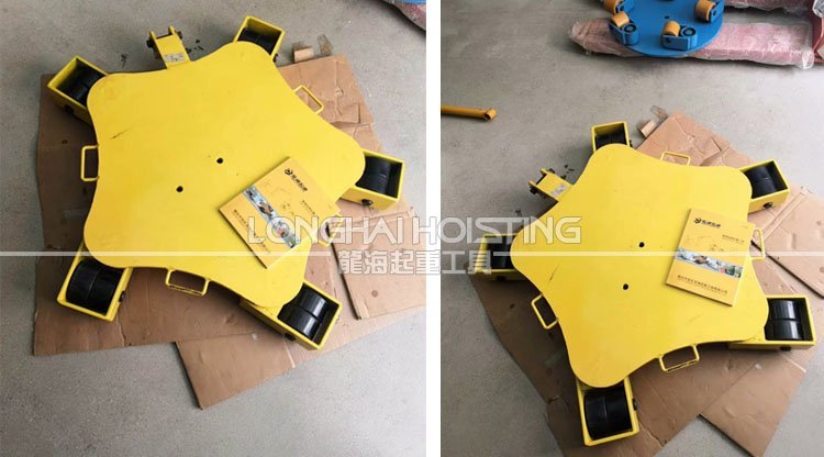 龍升LHUR萬向搬運小坦克實物